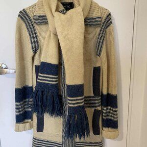 Cardigan laine 100% vintage